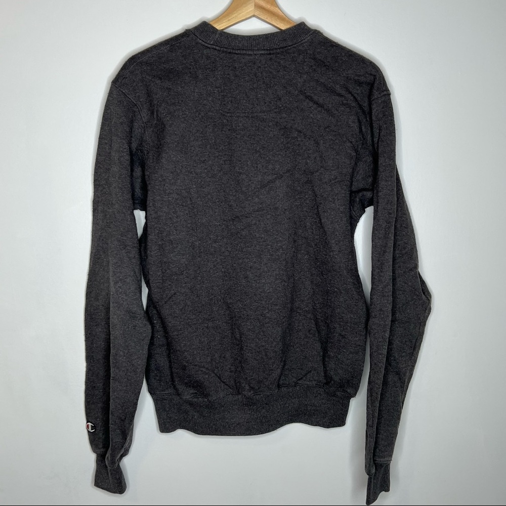 Champion eco grey crewneck sweatshirt grey sweater S